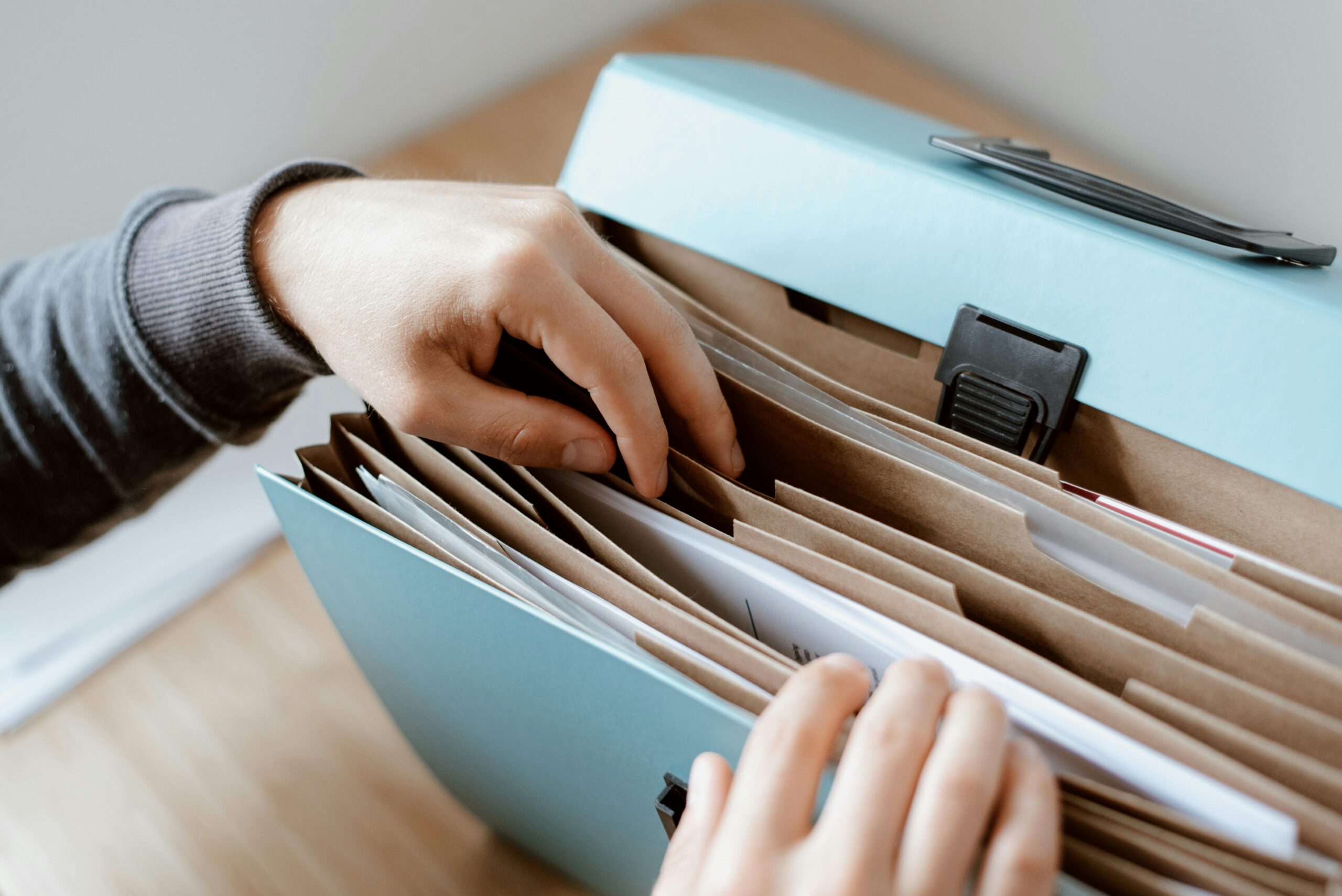 Car loan application documents